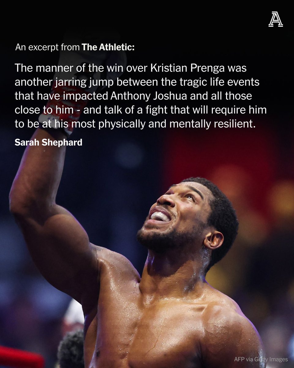 After a calamitous victory — in which he was sat down inside 20 seconds — what comes next, and crucially when, for Anthony Joshua is something that should be given careful consideration.

A much talked about and hyped meeting with Tyson Fury could be as soon as November, but after the trauma of recent months, is that wise?

✍️ @SarahShepSport

 🔗 https://t.co/zc9eHq9U7Y