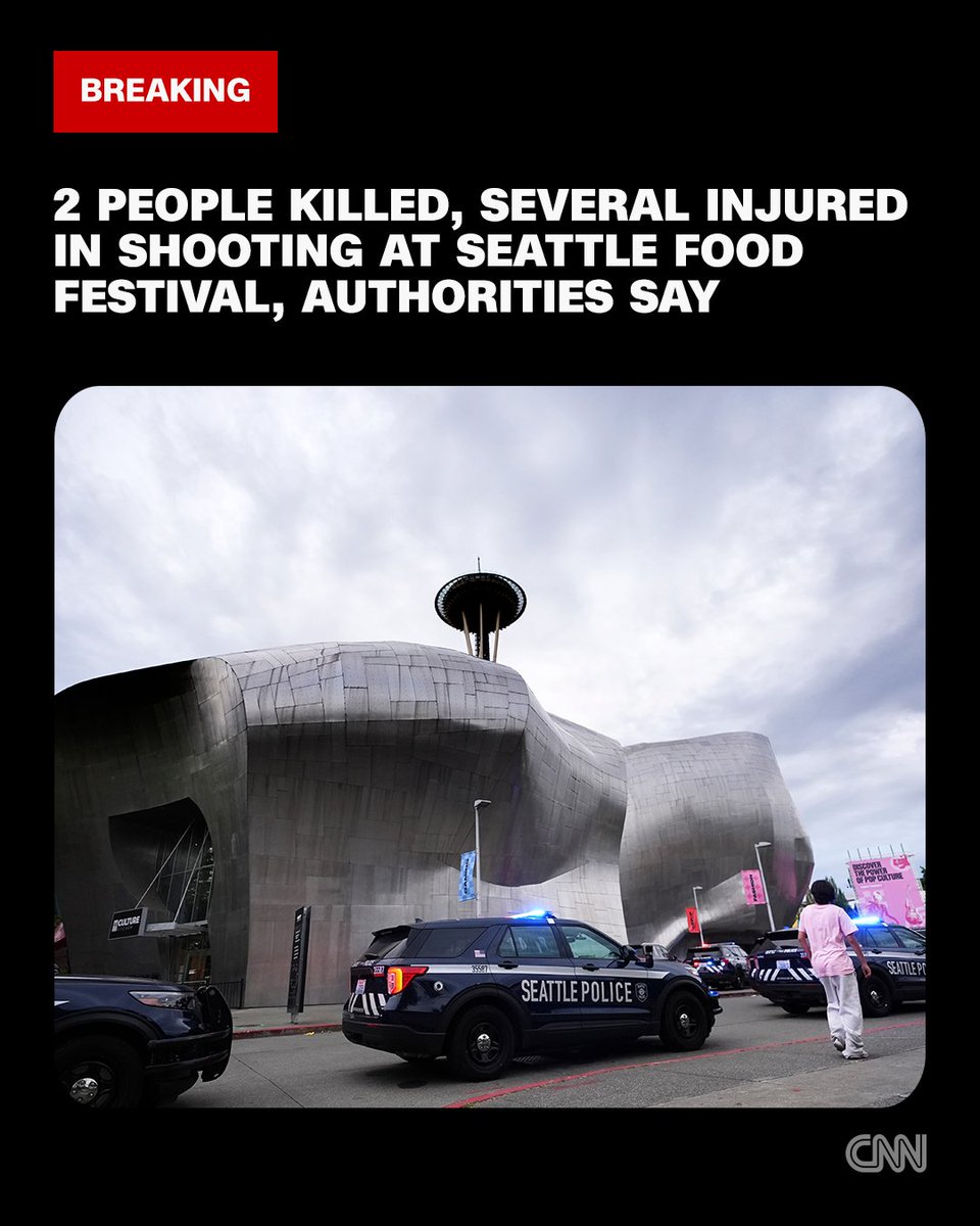 Two people were killed and multiple people, including a child, were injured in a shooting Sunday evening at a Seattle food festival, a block from the city’s iconic Space Needle, fire officials said. https://t.co/pvguecB8qq 