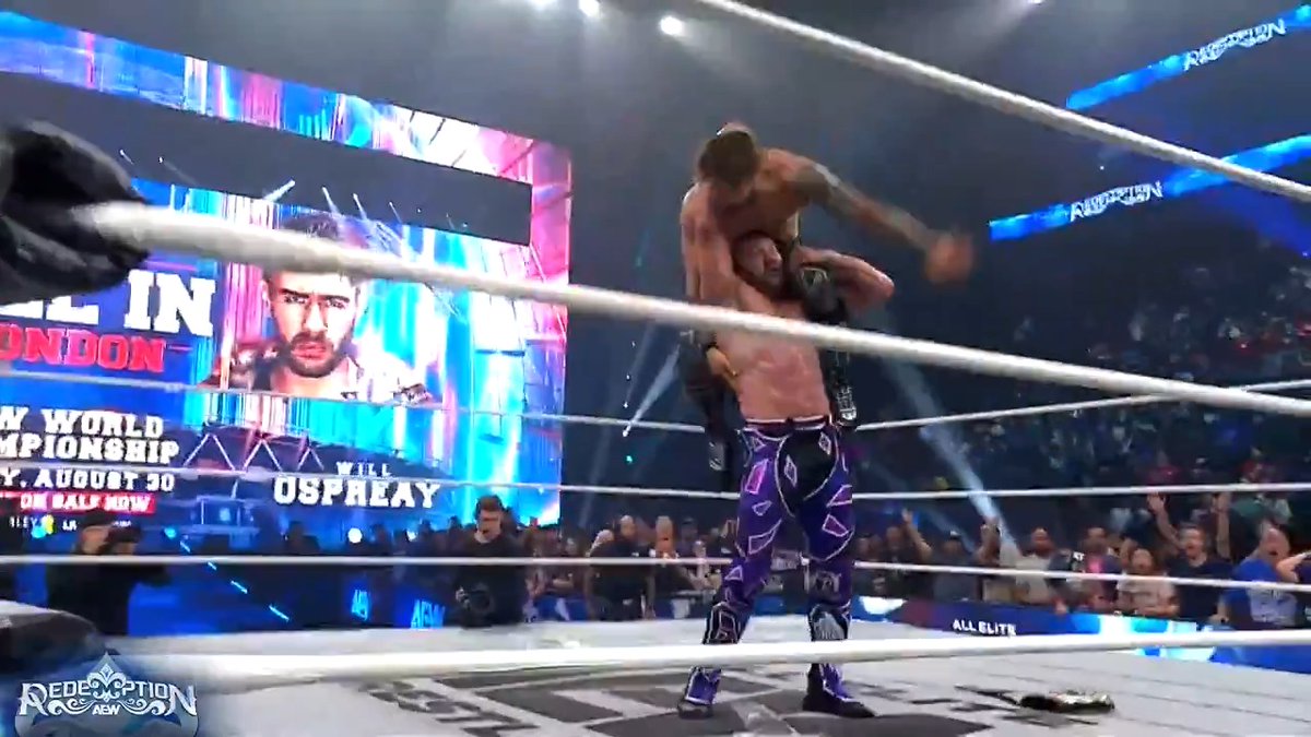 If @WillOspreay wants @KennyOmegamanX at his best, that is EXACTLY what Ospreay is going to get!

Watch #AEWRedemption LIVE on HBO Max PPV 
