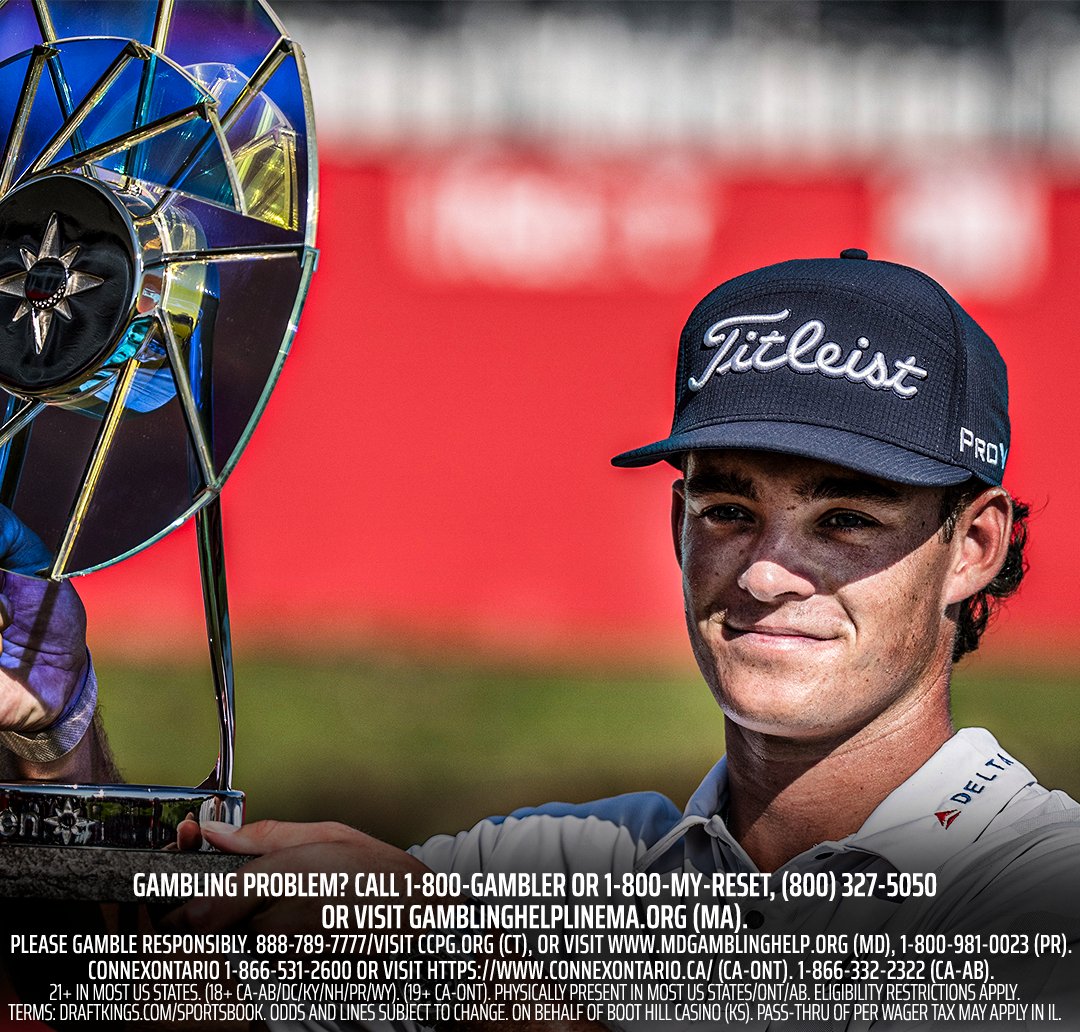 One bettor put $108,108.18 on Jackson Koivun (+3700) to win his first PGA Tour Event at the 3M Open

They won $4,000,002.66

Koivun won $1.584M for winning the 3M Open and this was $2.4M less than the bettor's payout 🤯 