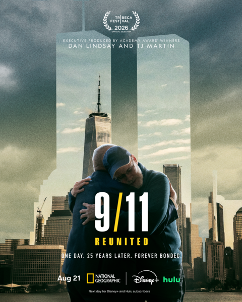 From a complete stranger to the person they needed most. Discover the stories of those who came together to survive the events of September 11, 2001.

#911Reunited premieres Friday, August 21 at 9/8c on National Geographic. Streaming on @DisneyPlus and @hulu. 