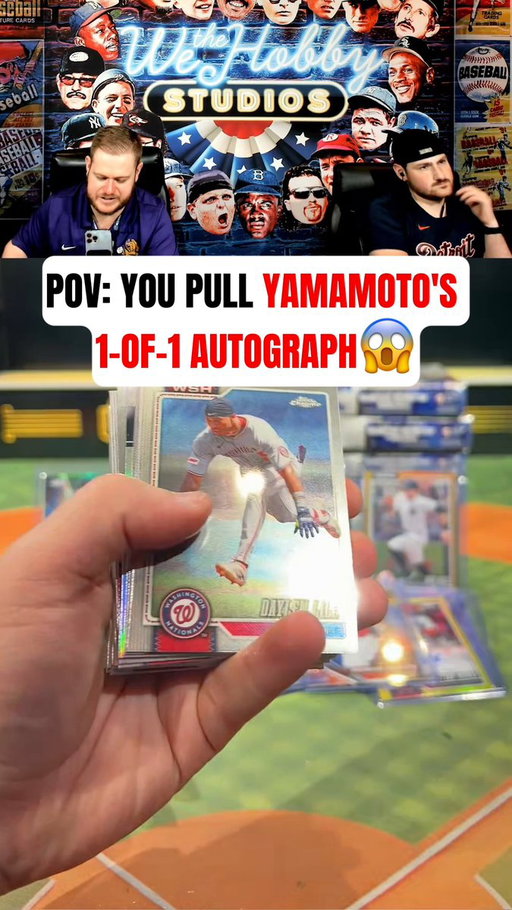 This chase is officially over🤩 Yoshinobu Yamamoto 2025 World Champions 1/1 Auto🤯 🔥

#mlbcards #toppschrome #whodoyoucollect #baseballcards #sportscards #cardpull #1of1 #yoshinobuyamamoto #ladodgers #yamamoto 