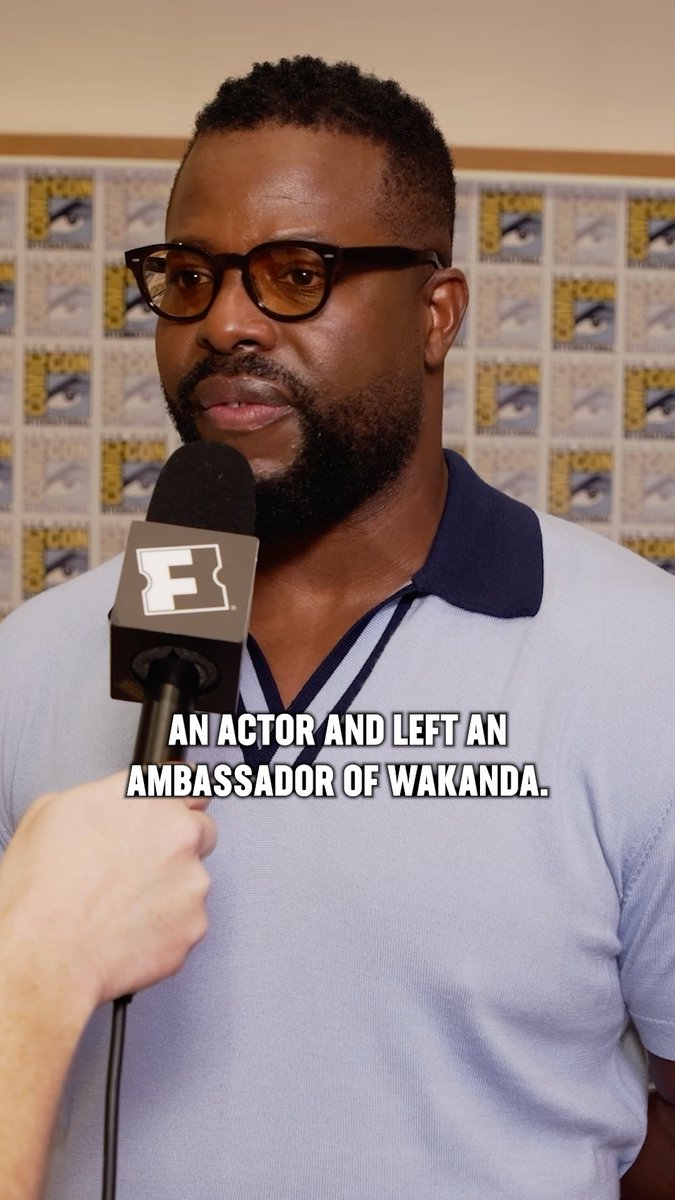 Winston Duke shares how he felt adding David Jonsson to the cast of #BlackPantherIII - Coming to theaters December 15, 2028. #SDCC 