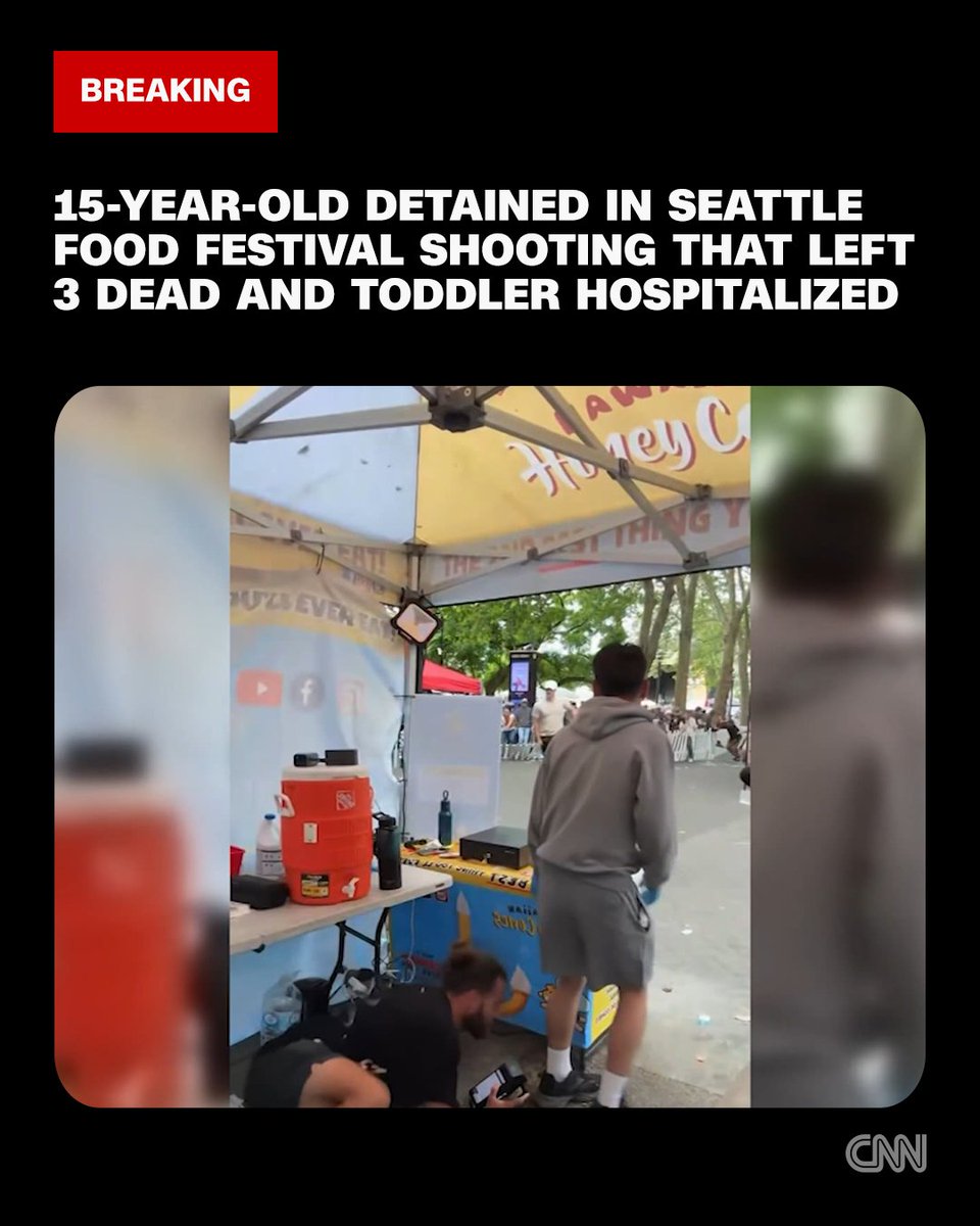 15-year-old detained and second suspect at large in Seattle food festival shooting that left 3 dead. https://t.co/i2eFsJPJ6H 
