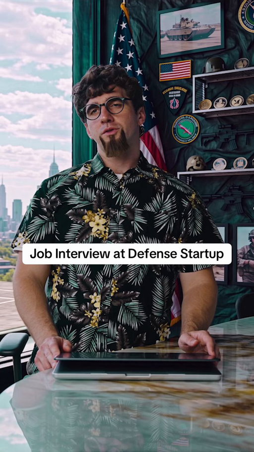 Here's real footage of Palmer Luckey during a job interview 