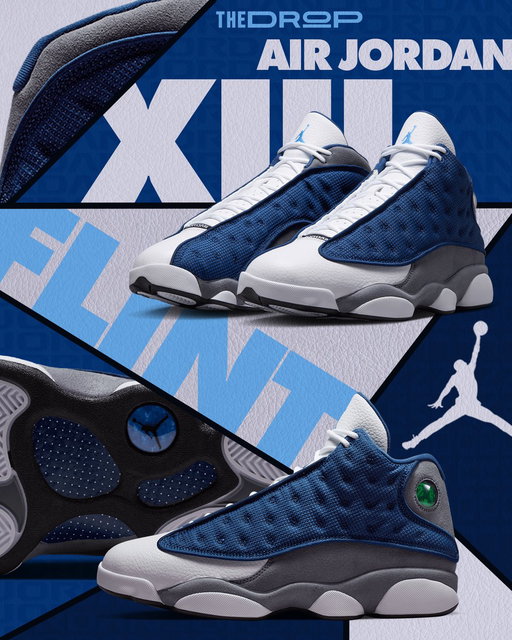 🔵 The Drop: Air #Jordan 13 "Navy and Flint Grey" ⚒️

The Air Jordan 13 brings back the memorable shoe that MJ wore during the '97-98 season, all the way to his 6th championship title. This edition of the Flint mixes premium leather and textiles with a classic balance of Flint Grey and Navy. Dropping 8/1 in full family sizes at Hibbett.

Tap our link to enter the drop. https://bit.ly/4wJq85D
