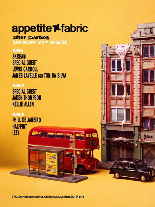 August Bank Holiday at fabric. 