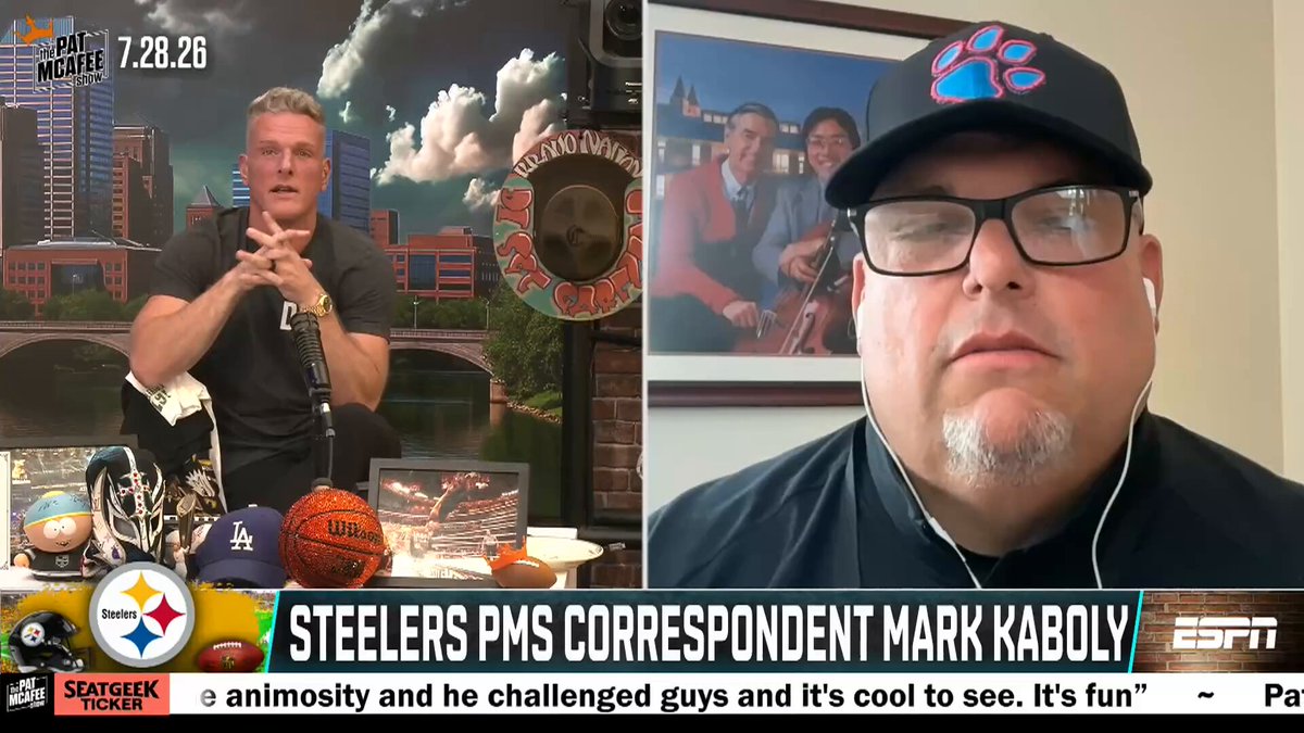 "It has been totally different at Steelers training camp..

Mike McCathy has changed virtually everything about this organization and how they go about their business..

His attention to detail is off the charts"

@MarkKaboly #PMSLive 