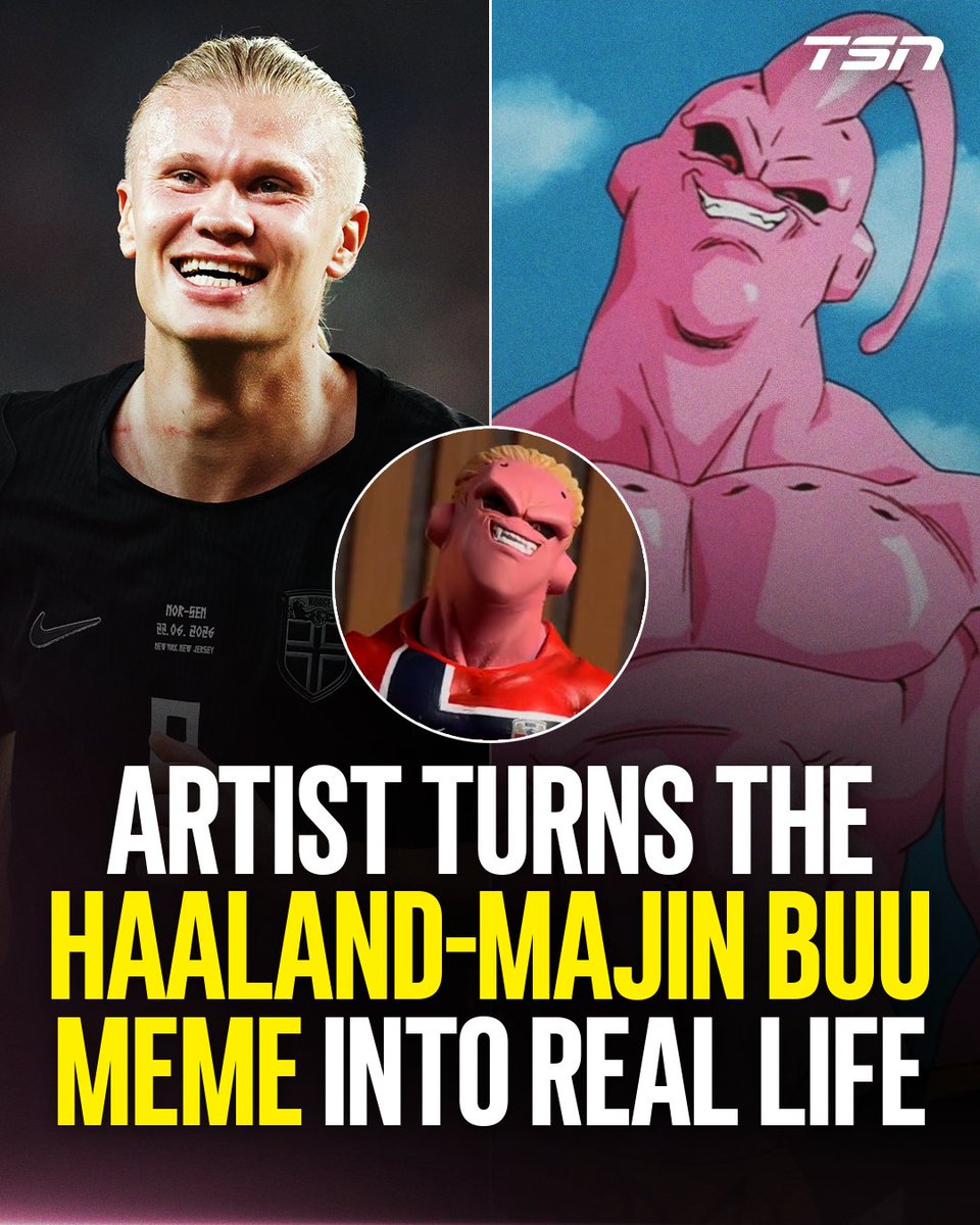 This artist turned a Majin Buu figure into Erling Haaland 😂

🎥: IG/jons.hobbyroom 