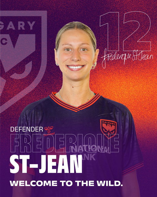 Welcome to the Calgary Wild, Frederique!⁠ ⁠ 

The Calgary Wild is excited to announce that Frederique St-Jean has joined the club. ✍️⁠ 