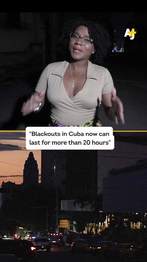 Nationwide blackouts have left millions across Cuba without power. Some outages can last up to 20 hours, disrupting everything from food storage, to cooking, to sleep.

Blackouts have become an ongoing crisis since the U.S. blocked all oil shipments to the island in January. 