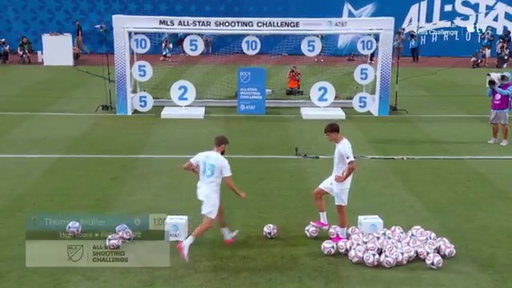 THOMAS MÜLLER: THE NEW SHOOTING CHALLENGE KING. 👑

A record-setting run in the MLS All-Star Shooting Challenge pres. by @ATT! 