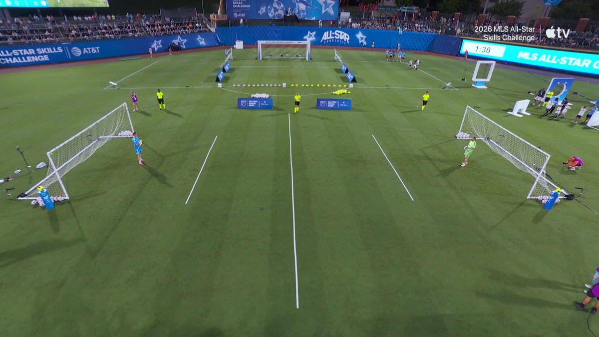World Cup ‘keepers squaring off. 🇺🇸🇨🇦

Maxime Crépeau takes this round of MLS All-Star Goalie Wars pres. by @OldSpice! 