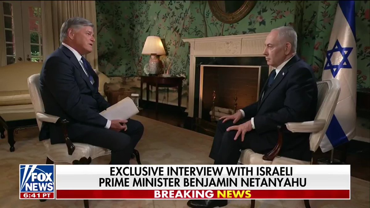 BREAKING: Netanyahu confirms he's going to New York City.

“First of all I’m going to New York... I'm going to speak the truth in front of this hate-spewing elected official."

Israeli PM Netanyahu's attendance at the U.N. General Assembly in September was in question after NYC Mayor Zohran Mamdani threatened to make good on the ICC's arrest warrant on the PM.

"He’s pitting one group of New Yorkers against the others. He’s turning them against New York Jews. I mean what are we, in the 1930s? So much hate. So many lies”.

@seanhannity @netanyahu