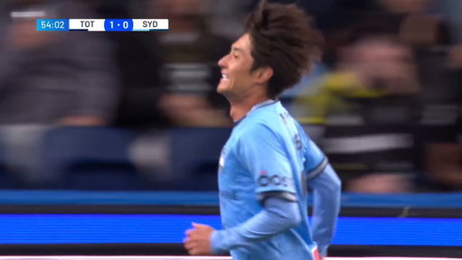 Sekine squares it up for Sydney! 🇯🇵

What a way to make a first impression in sky blue, as @SydneyFC's new Japanese signing levels the score against Spurs

Watch #TOTvSYD live and exclusive on Paramount+ 📺 