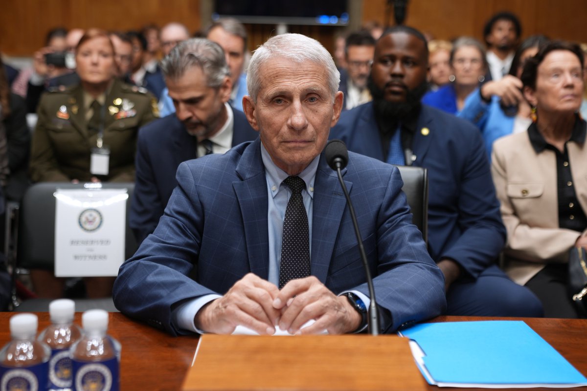 🚨 BREAKING: Dr Anthony Fauci invokes Fifth Amendment not to testify at Senate hearing 