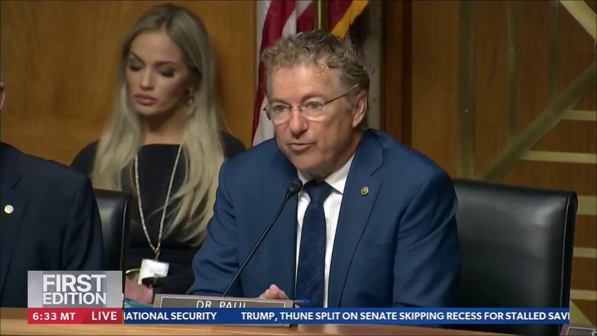 Sen. Rand Paul to Dr. Anthony Fauci: "The decision to fund dangerous gain-of-function research in Wuhan, China will likely go down in history as perhaps one of the worst public health decisions." 