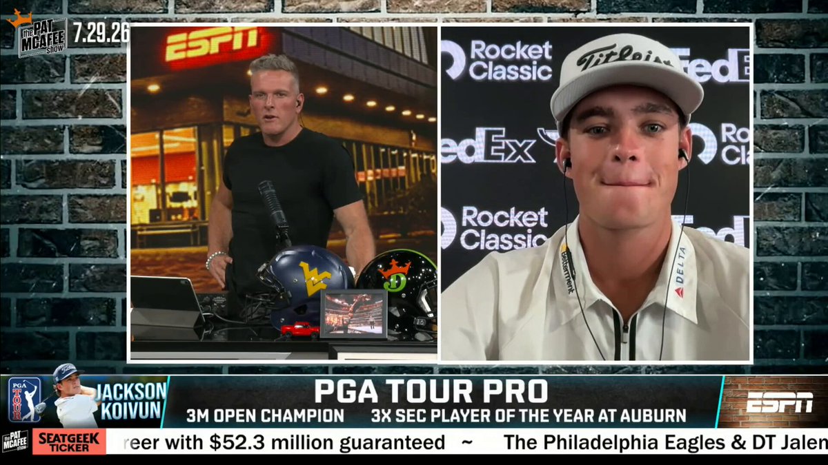 "Golf is an every day thing for me and I just love playing the game" ~ Jackson Koivun #PMSLive 