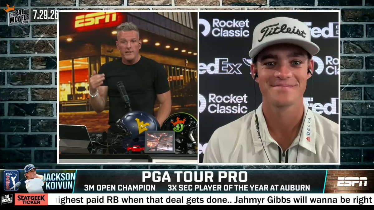 "I enjoyed myself a little bit after the win..

We definitely had some fun fishing"

Jackson Koivun #PMSLive 
