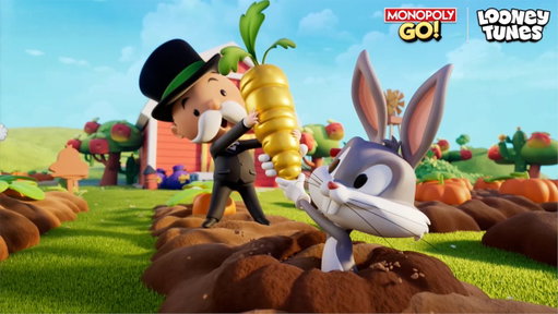 Your roll, Doc! 🥕🐰 

The Looney Tunes have arrived in Monopoly GO! Roll with Bugs Bunny, Daffy Duck, and more in our looniest crossover yet!

Play Now: https://bit.ly/MGO_HappyHarvest 