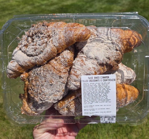 Costco has new Cinnamon FILLED Croissants and these are DIABOLICAL - they're like Churro Croissants and when heated up for a few seconds are unreal! 🥐🤤

Have you tried these yet? Costco is dangerous with these bakery drops! 