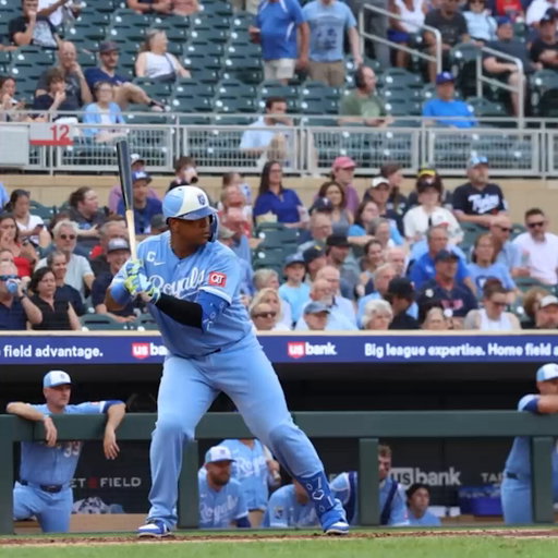Salvador Perez hustles for his first triple since 2022 

If we see a single Salvy triple (+1850) ticket 😂 
