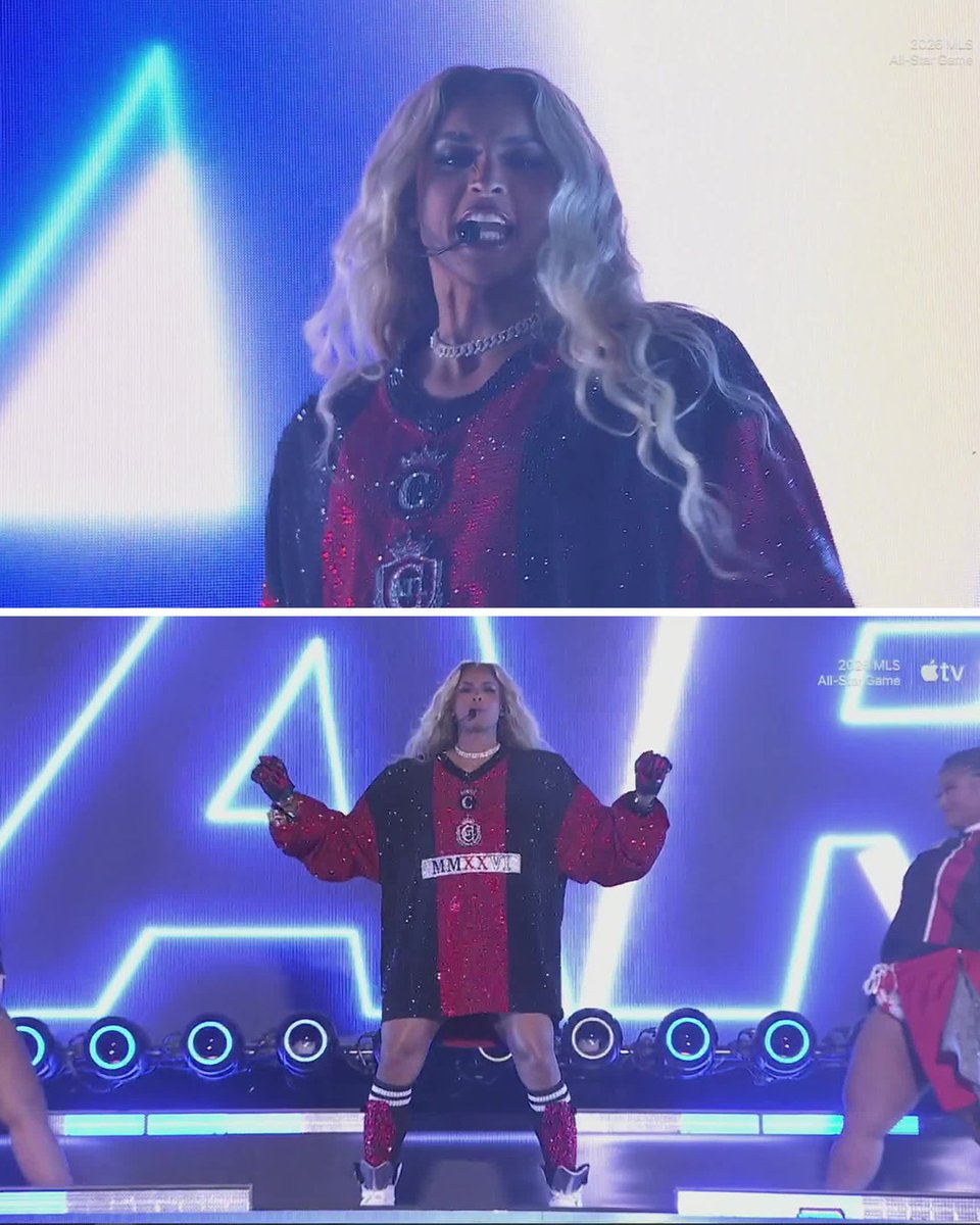 CIARA LIGHTING UP THE MLS ALL-STAR GAME HALFTIME SHOW 🔥 