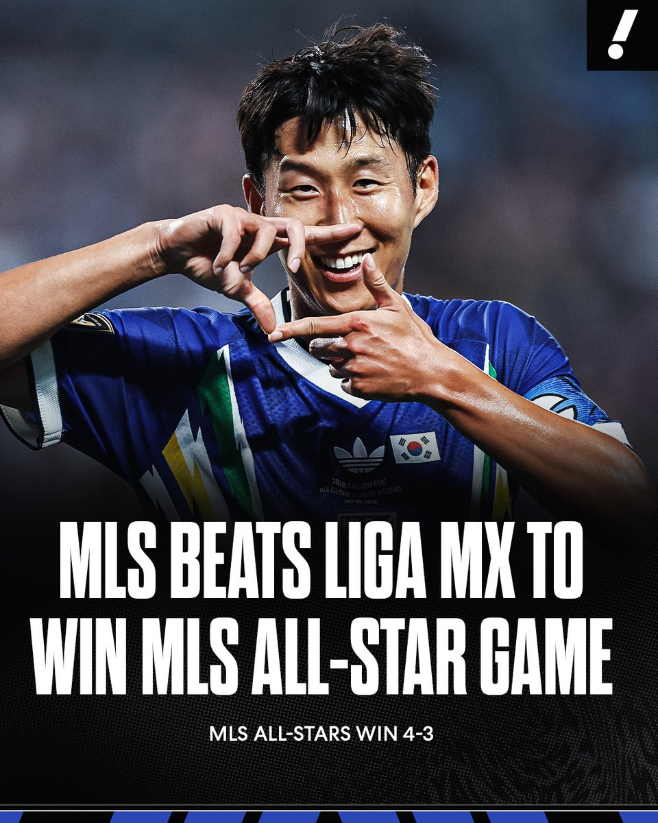 MLS GOES BACK TO BACK 🔥

The MLS All-Stars defeat the Liga MX All-Stars for the second straight year 🇺🇸 
