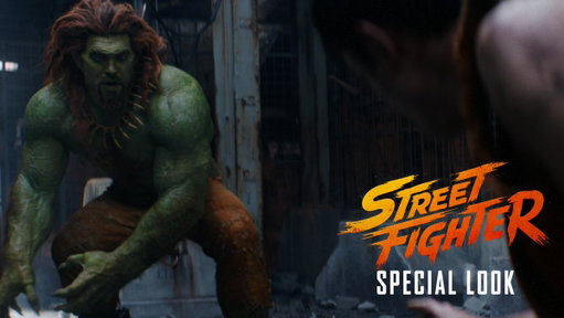 The beast is unleashed. Check out Jason Momoa as Blanka vs. Andrew Koji as Ryu in Street Fighter, hitting theaters October 16. 