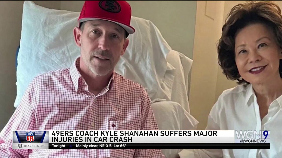 A Chicago news station posted a Kyle Shanahan-Mitch McConnell photoshop while reporting about his accident 