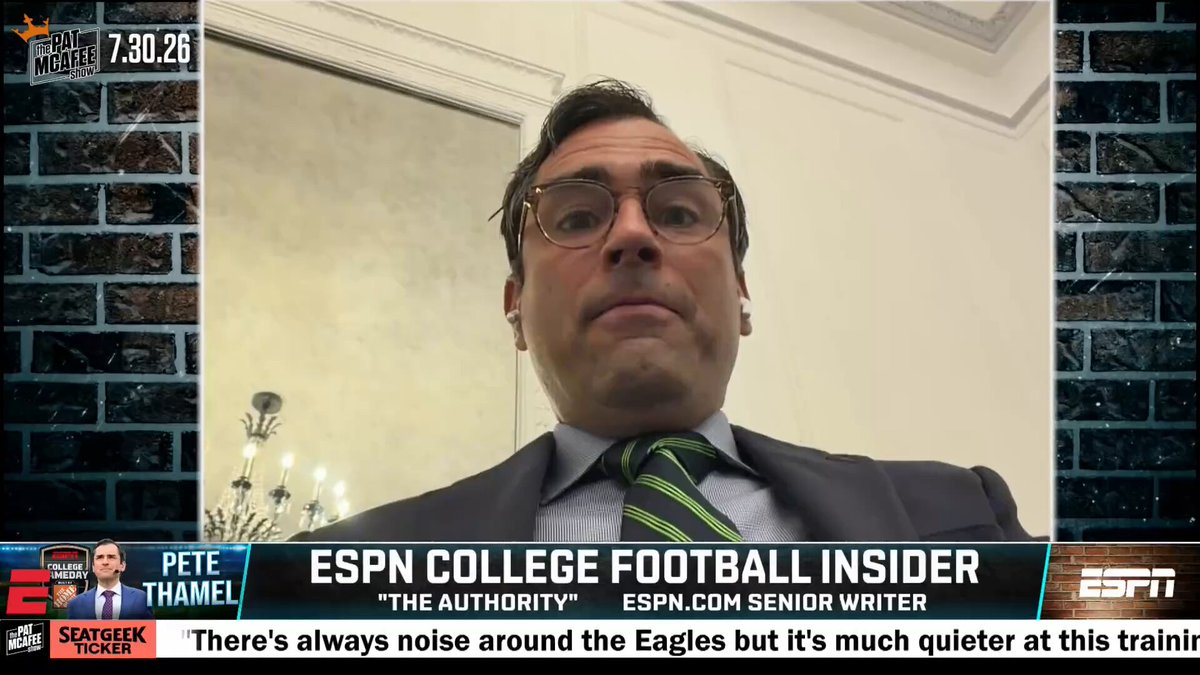 "The vaunted $20M roster that everybody talked about for Ohio State two years ago would now be one of the cheapest rosters in the Big Ten..

With no real cap people are going to just keep on spending..

The cost isn't going to go down" ~ @PeteThamel 

#PMSLive 