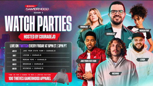 State Farm Gamerhood is BACK.

Your host? @CouRageJD, and each week he will be joined by a new guest. Starting with @JakeStateFarm

Grab your popcorn. 