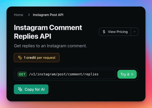 We FINALLY have an Instagram Comment Replies endpoint!!! 🥳 