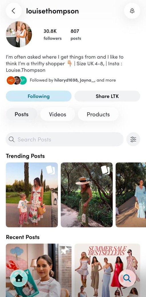 A little corner of the internet where I keep all the things I seem to wear on repeat. 

You can have a browse here: https://www.shopltk.com/explore/louisethompson 