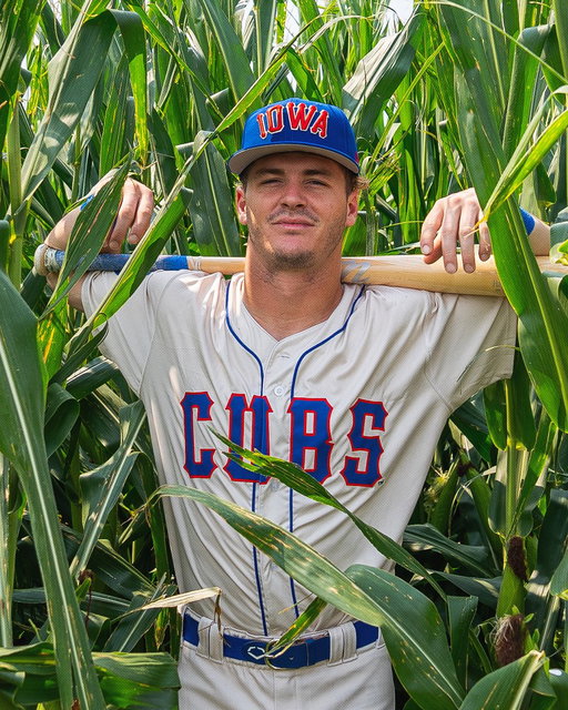A closer look at our Field of Dreams threads 🌽 ⚾ 🐻  @MiLB 

#iowacubs #iowaaa #cubs #milb #fieldofdreams 