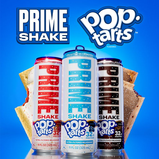 @poptartsus x @drinkprime 🤝

32g of protein
3g of sugar
150 calories
no carrageenan
0.5g fat 