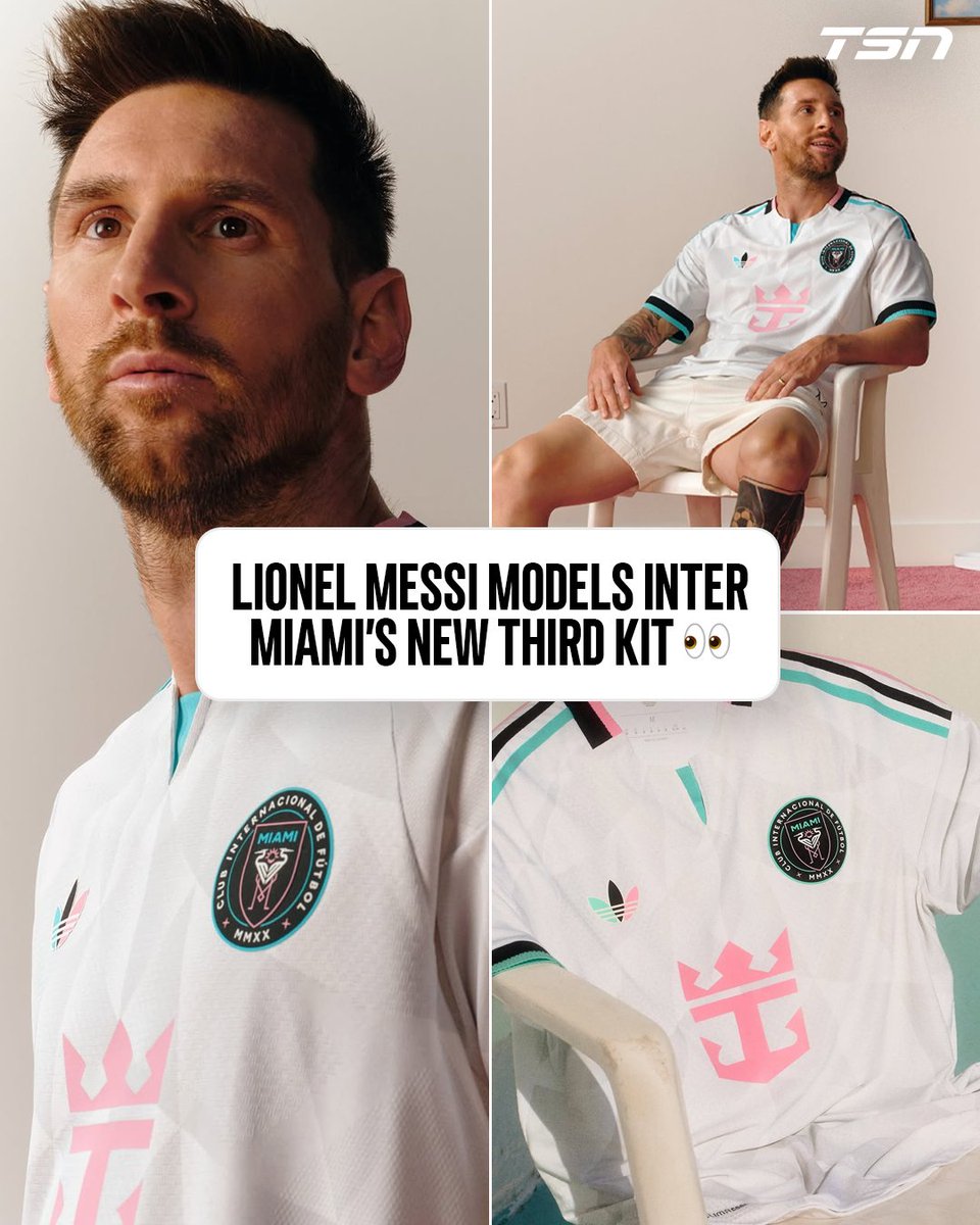Having Lionel Messi on your team is basically a marketing hack for unveiling a new kit 😅👏

📸: @InterMiamiCF 