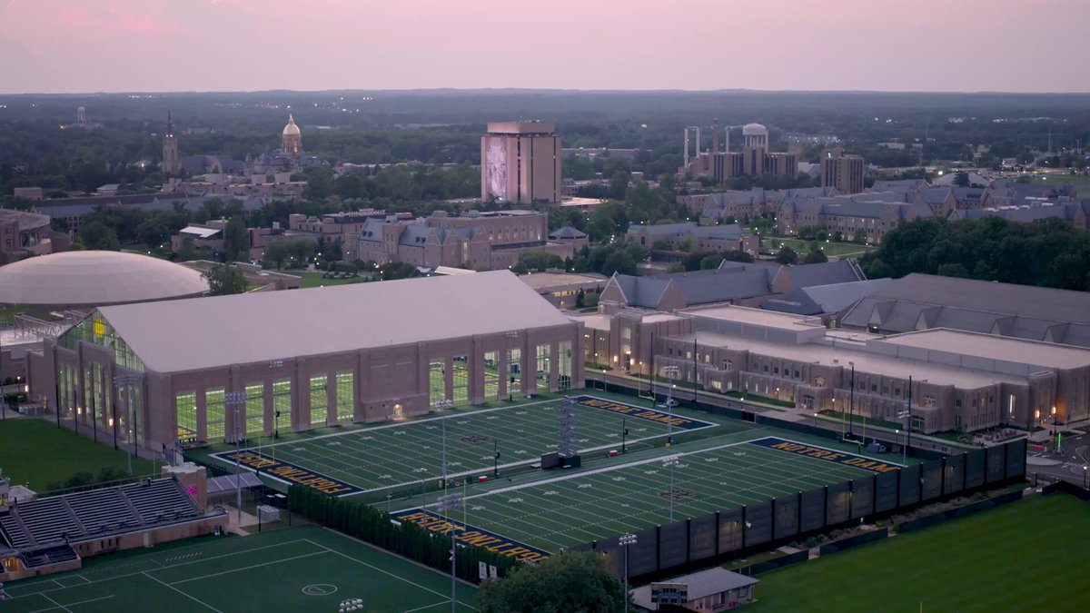 Notre Dame’s new $100 million football facility looks INCREDIBLE  