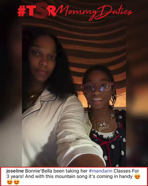 You betta sang! Joseline Hernandez has her and Stevie J’s baby girl Bonnie Bella in Mandarin classes and baby girl is already singing fluently in the language.😍👏🏾 ✍🏾:#TSRStaffJR 