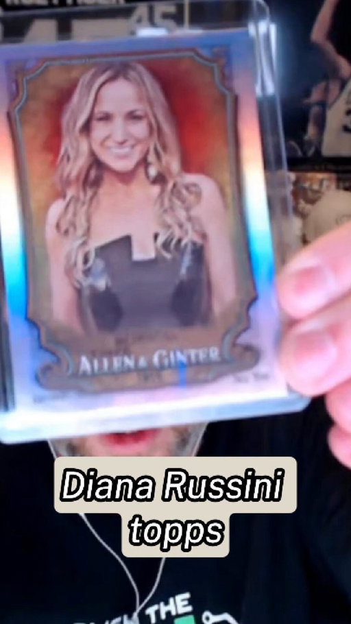um, @evansilva has a dianna russini card?! 