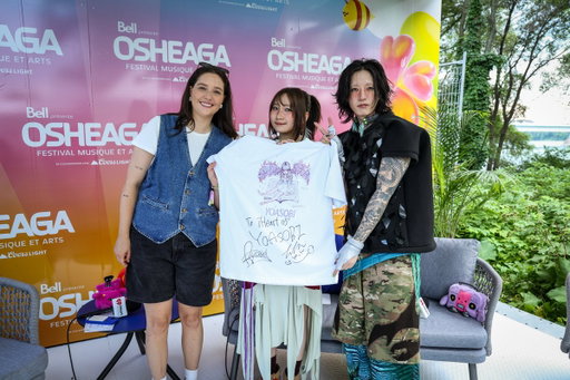 Our interview with @YOASOBI_staff before their first ever Canadian show at #OSHEAGA was AMAZING! 