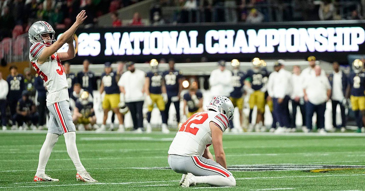 Former Ohio State kicker Jayden Fielding is exploring a return to college football following Friday night's court ruling, his rep @cjrecruiting2 tells @On3. 

Former All-Big Ten selection.

https://t.co/Z8A6kFbvmD 