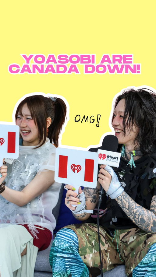 YOASOBI take a fun Canadian quiz to find out what they should try next! 🇨🇦😍

Watch the full chat with #yoasobi to find out more about their recent album! ⤵️

https://bit.ly/4xcLoAh

#Ayase #LilasIkuta 