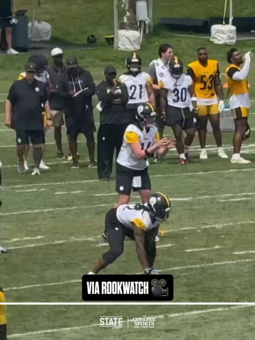 QB @AllarDrew is moving faster than anyone expected 😳🔥

(🎥 - RookWatch) 