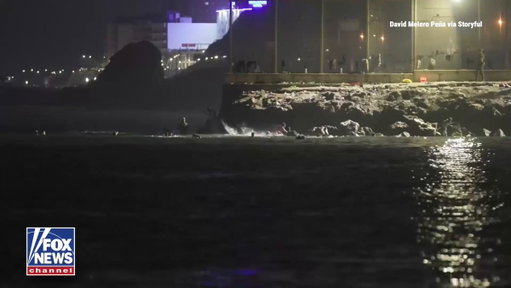Spain takes action to secure its border after roughly 60,000 migrants crossed into its North African territory within 24 hours.

Crews installed a 1,600-foot sea barrier between its North African territory of Ceuta and neighboring Morocco.

The sudden arrival of migrants has sparked a humanitarian crisis and reignited the immigration debate in Europe.