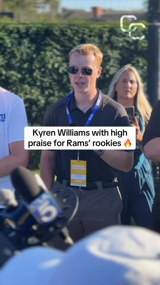 Kyren Williams with high praise for Ty Simpson &amp; CJ Daniels 🔥 