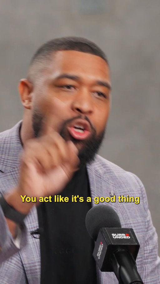 Brandon Tatum and Naima discuss separation of black families #nixon #brandontatum #surrounded #jubilee @TheOfficerTatum @Hair_Soup_ 