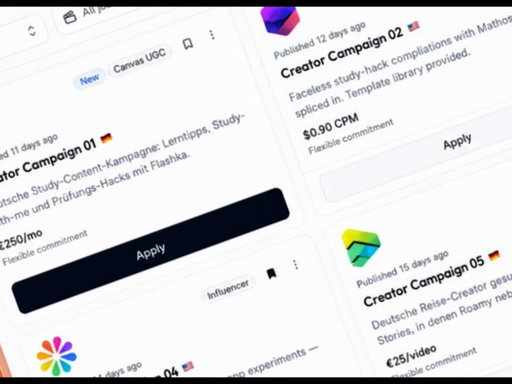 BIG release today

Jobs are now live in http://viral.app/!!

Post your first job listing today to be one of the top ranked Jobs on our upcoming creator marketplace.

More than 10k Canvas UGC creators are already waiting to apply to your job soon 🚀 