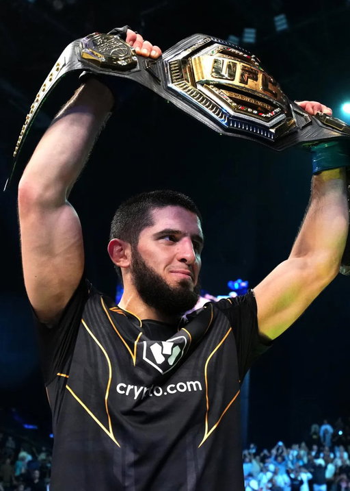 Complex Ranked the Top-8 UFC Fighters of All-Time:

1. Jon Jones
2. Georges St-Pierre
3. Khabib Nurmagomedov
4. Demetrious Johnson
5. Amanda Nunes
6. Anderson Silva
7. Valentina Shevchenko
8. Islam Makhachev

Islam has a 74% chance on Kalshi to keep his belt into the new year. 