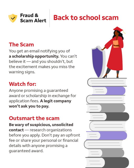 As the new school year begins, students aren’t just juggling new classes and schedules — there are also scammers targeting them with some “exciting news.” 
